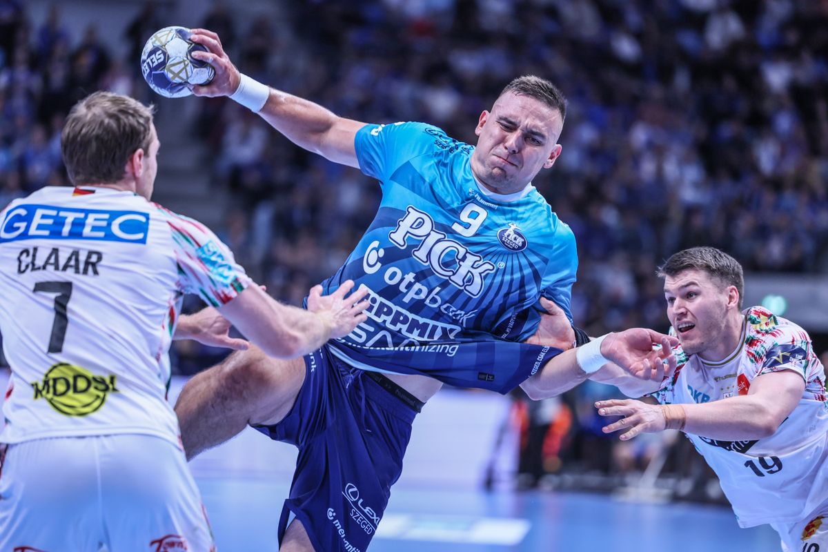 A Pick Szeged játéka támadásban akadozott, bár Bodó Richárd három nagy gólt lőtt az első félidőben