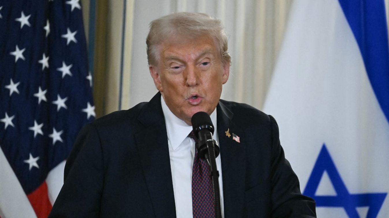 Donald Trump amerikai elnök (Fotó: AFP)
