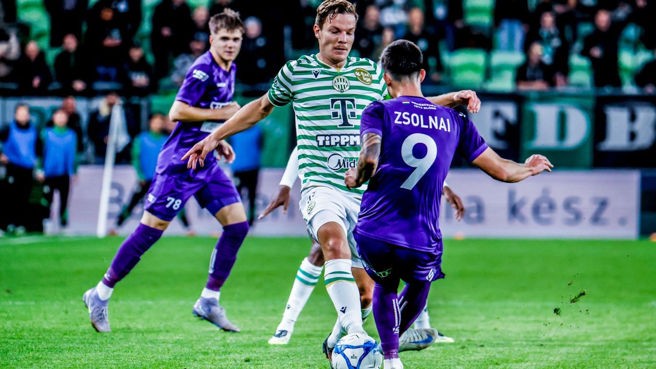 A 24-szeres győztes FTC (képünkön labdával a klub játékosa, Stefan Gartenmann) a másodosztályú Békéscsaba legyőzésével jutott be a Magyar Kupa nyolcaddöntőjébe.