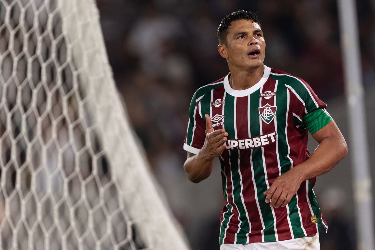 September 10, 2025, Rio De Janeiro, Rio De Janeiro, Brazil: RIO DE JANEIRO, BRAZIL - SEPTEMBER 10: THIAGO SILVA of Fluminense celebrates after scoring the team's second goal during the match between Fluminense and Bahia as part of Copa do Brasil 2025 at Maracana Stadium on September 10, 2025 in Rio de Janeiro, Brazil. (Credit Image: © Ruano Carneiro/ZUMA Press Wire)