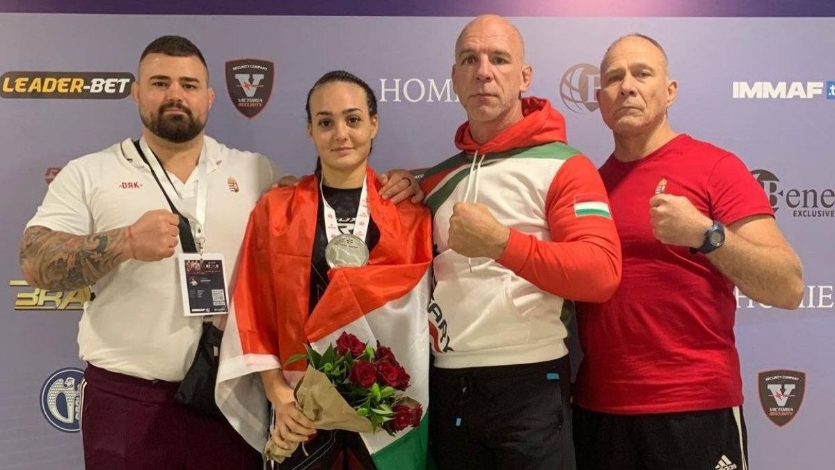 Van erő és tehetség a magyar MMA-ban: érmes lett első vb-jén a fiatal sportoló