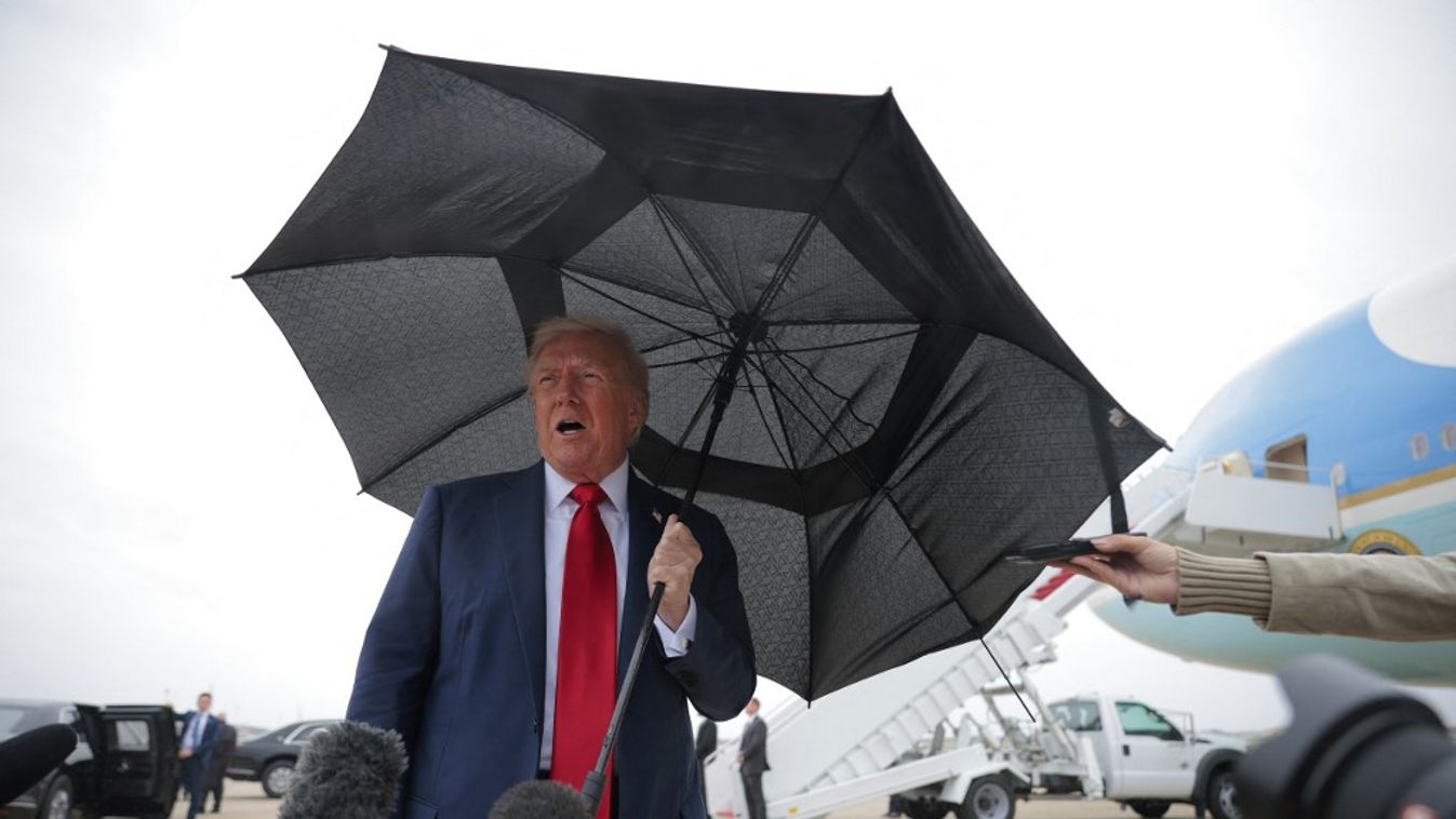 Donald Trump amerikai elnök (Fotó: AFP)