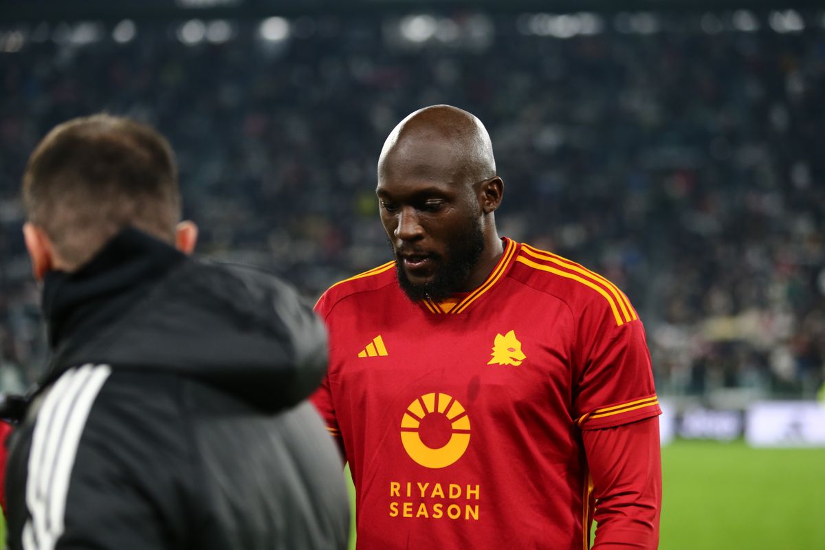 Romelo Lukaku of As Roma during the Italian Serie A, football match between Juventus Fc and As Roma on 30 December 2023 at Allianz Stadium, Turin, Italy. Photo Nderim Kaceli
