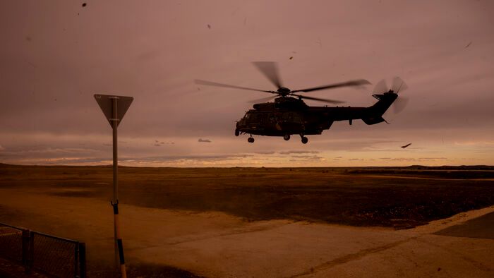 Mi-24 helikopteres lövészet Honvédség honvédelem