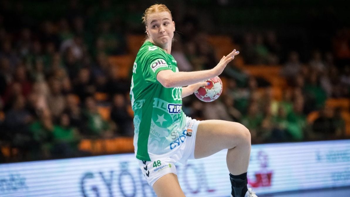 A Győr már az első félidőben ellentmondást nem tűrően játszott a Ferencváros ellen.