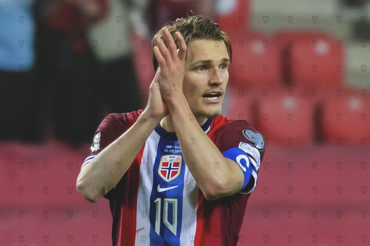 20250324 Debrecen
Izrael-Norvégia Európai vb selejtező futball mérkőzés a Nagyerdei Stadionban.
Fotó: Czinege Melinda CZM
Hajdú-Bihari Napló

Képen: Martin Odegaard #10