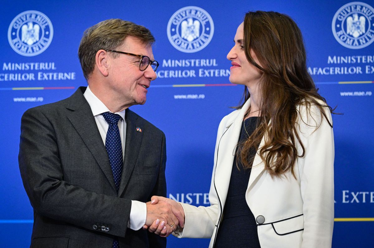 A német külügyminiszter román kollégájával tárgyalt