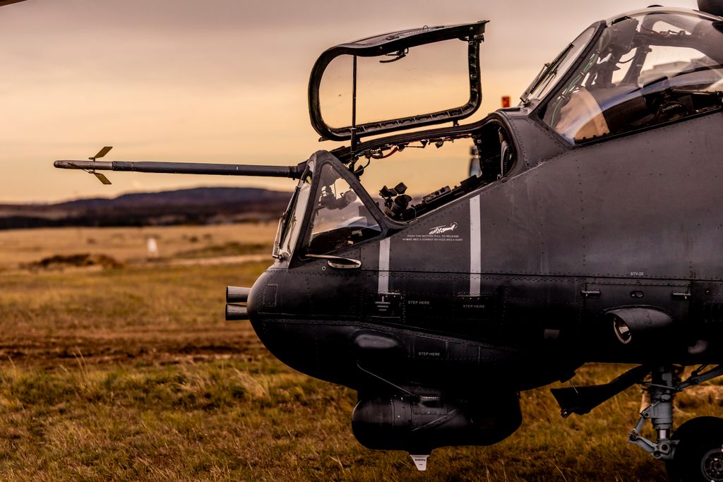 Mi-24 helikopteres lövészet Honvédség honvédelem