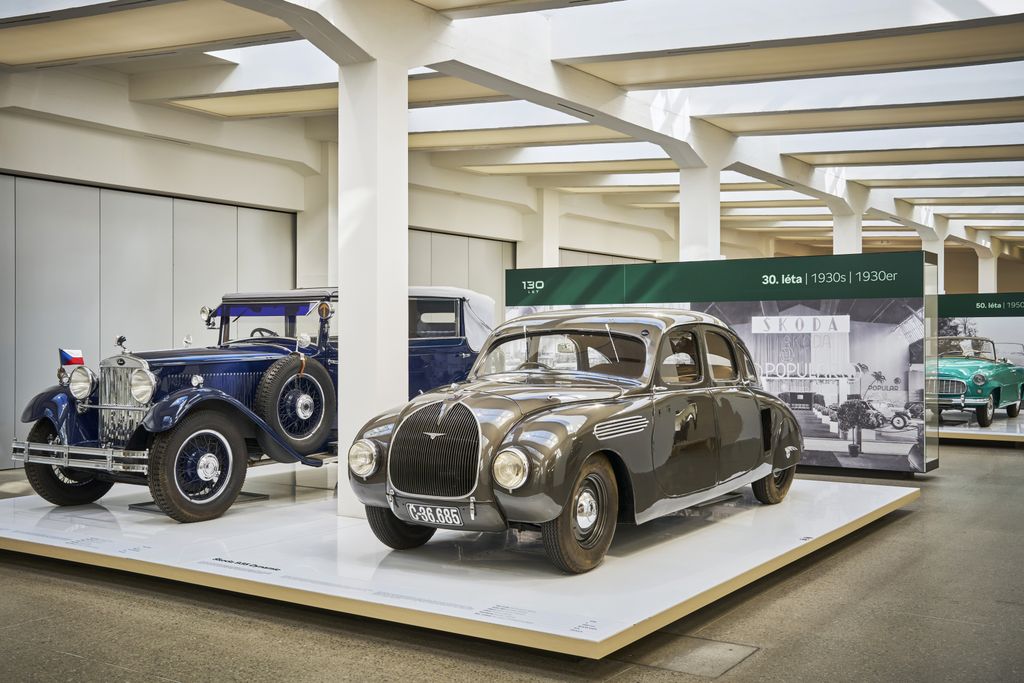 Gyári fotókon a Skoda Múzeum