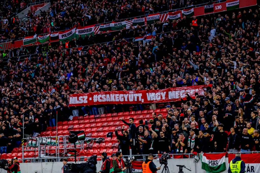 Magyarország - Örményország VB selejtező a Puskás Arénában, magyar válogatott mérkőzés,  