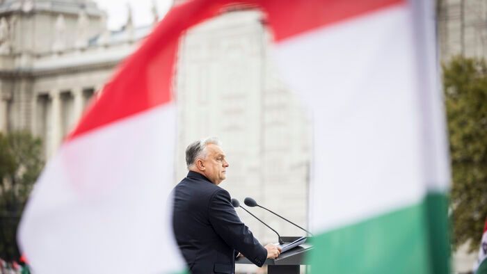Kossuth tér október 23. 1956-os forradalom Orbán Viktor