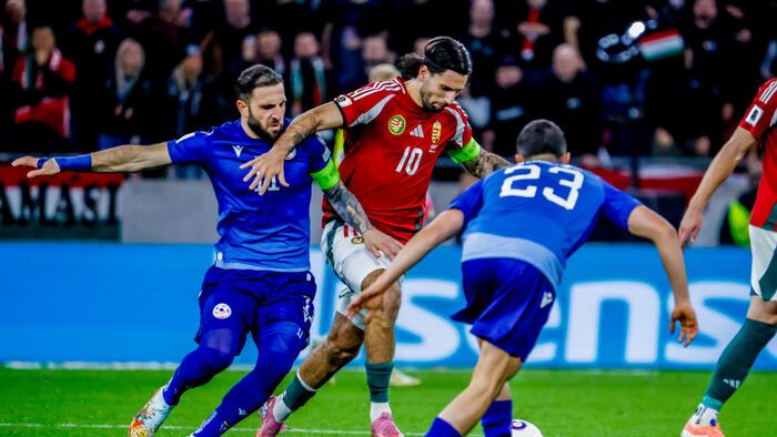 Magyarország - Örményország VB selejtező a Puskás Arénában, magyar válogatott mérkőzés, Szoboszlai Dominik