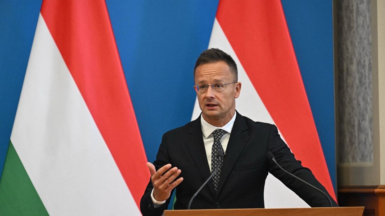 Szijjártó Péter magyar külgazdasági és külügyminiszter (Fotó: AFP)