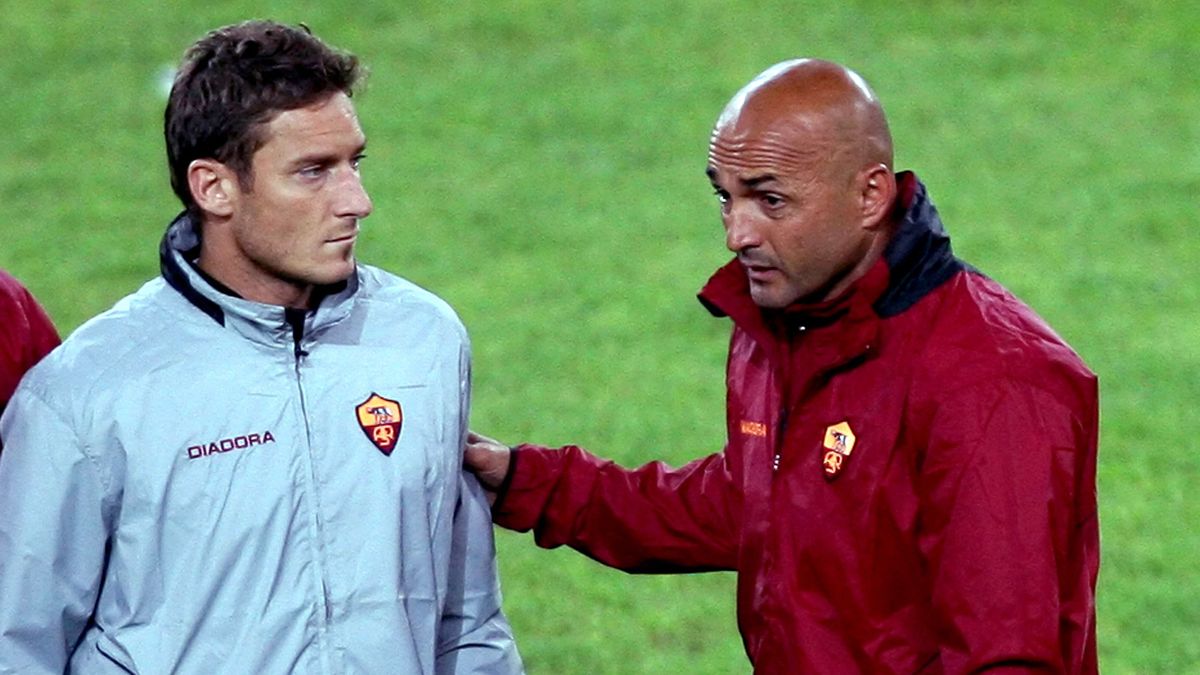 Totti és Spalletti az AS Románál ért el nagy sikereket.