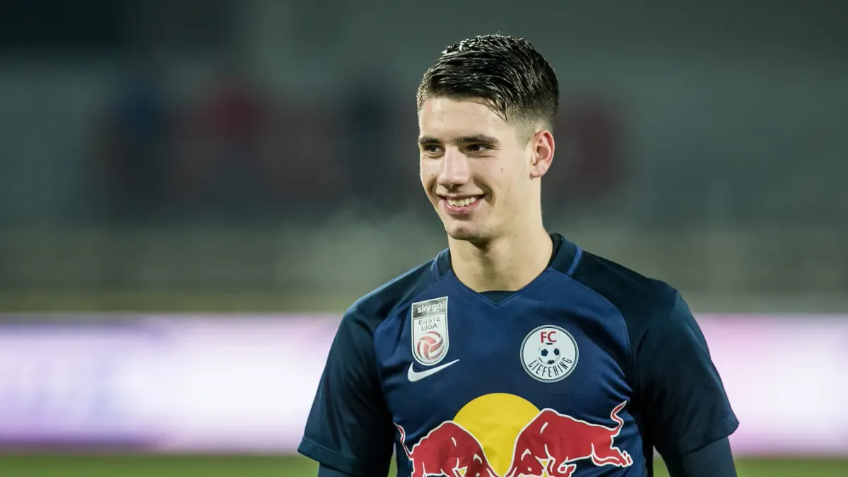 Szoboszlai Dominikről már a Liefering csapatában letette a névjegyét a Red Bull kötelékében