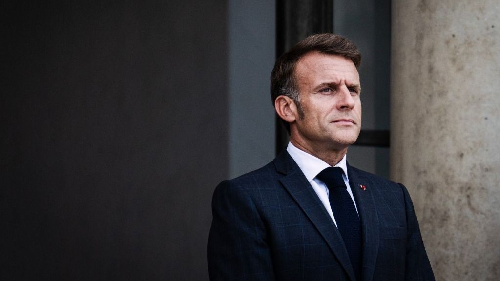 Emmanuel Macron francia elnök