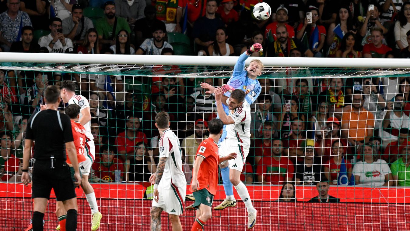 Tóth Balázs a kapujából remekül mozdult ki a portugálok elleni vb-selejtezőn