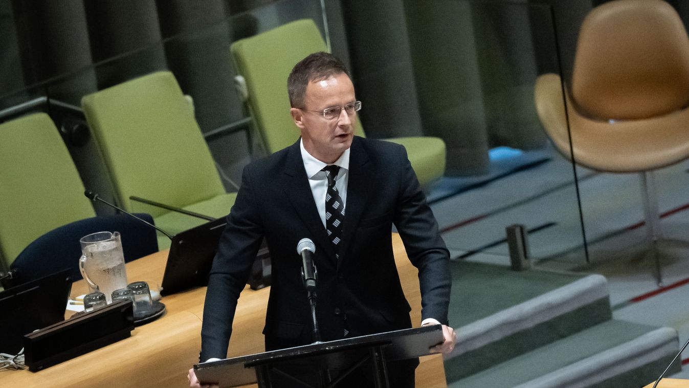 Szijjártó Péter külgazdasági és külügyminiszter (Fotó: MTI)