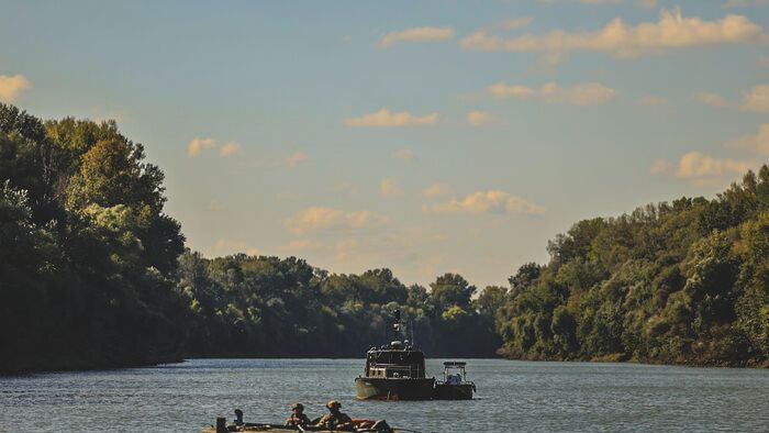 Adaptive Hussars 2025 országvédelmi gyakorlat pontonhíd Tisza