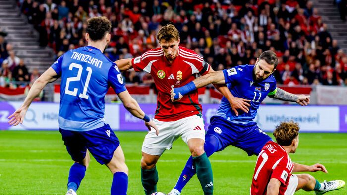 Magyarország - Örményország VB selejtező a Puskás Arénában, magyar válogatott mérkőzés,