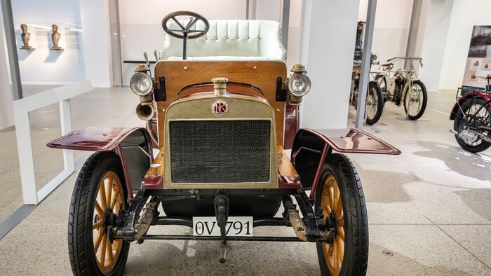Gyári fotókon a Skoda Múzeum