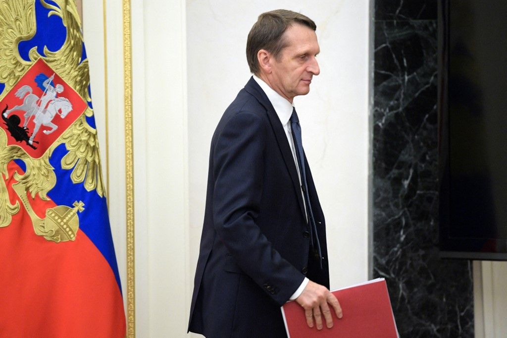 Szergej Nariskin: háborús előkészületek zajlanak a NATO-nál (Fotó: ALEXEI DRUZHININ / Sputnik)
