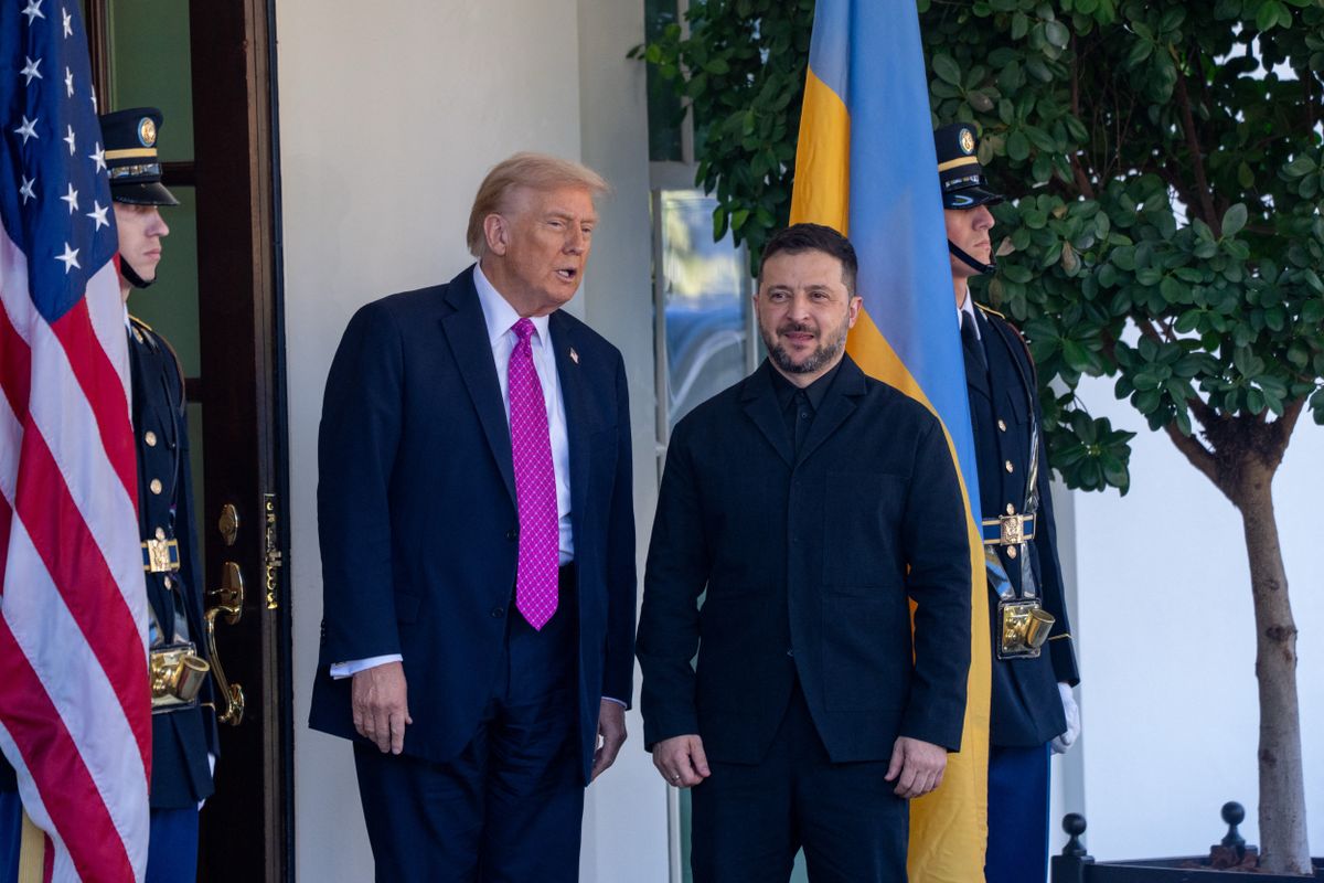 Donald Trump és Zelenszkij hosszú megbeszélést folytatott