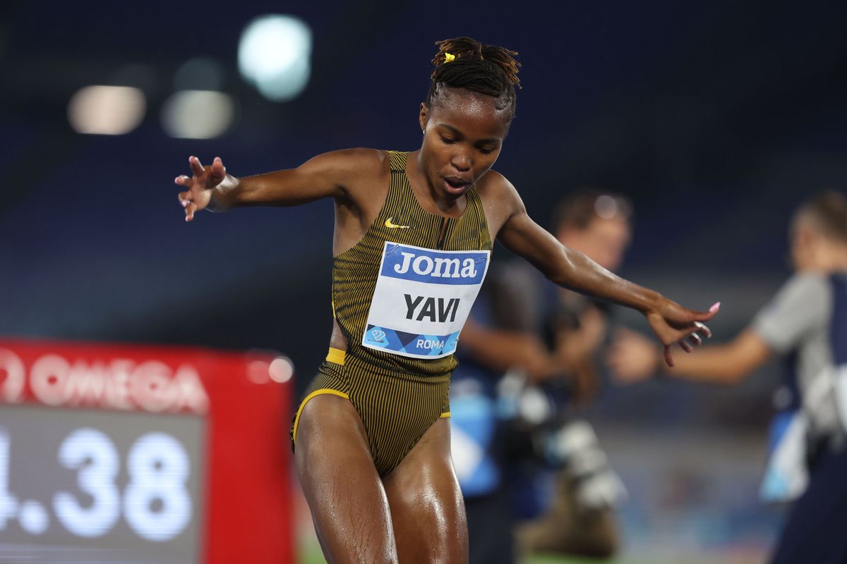 Rome: Rome, Italy 30.08.2024 : YAVI Winfred win 3000M STEEPLECHASE WOMEN athletic competition Golden Gala Pietro Mennea Rome 2024 - Diamond League at Stadio Olimpico in Rome on August 30, 2024. (Credit Image: © Marco Iacobucci/IPA via ZUMA Press)