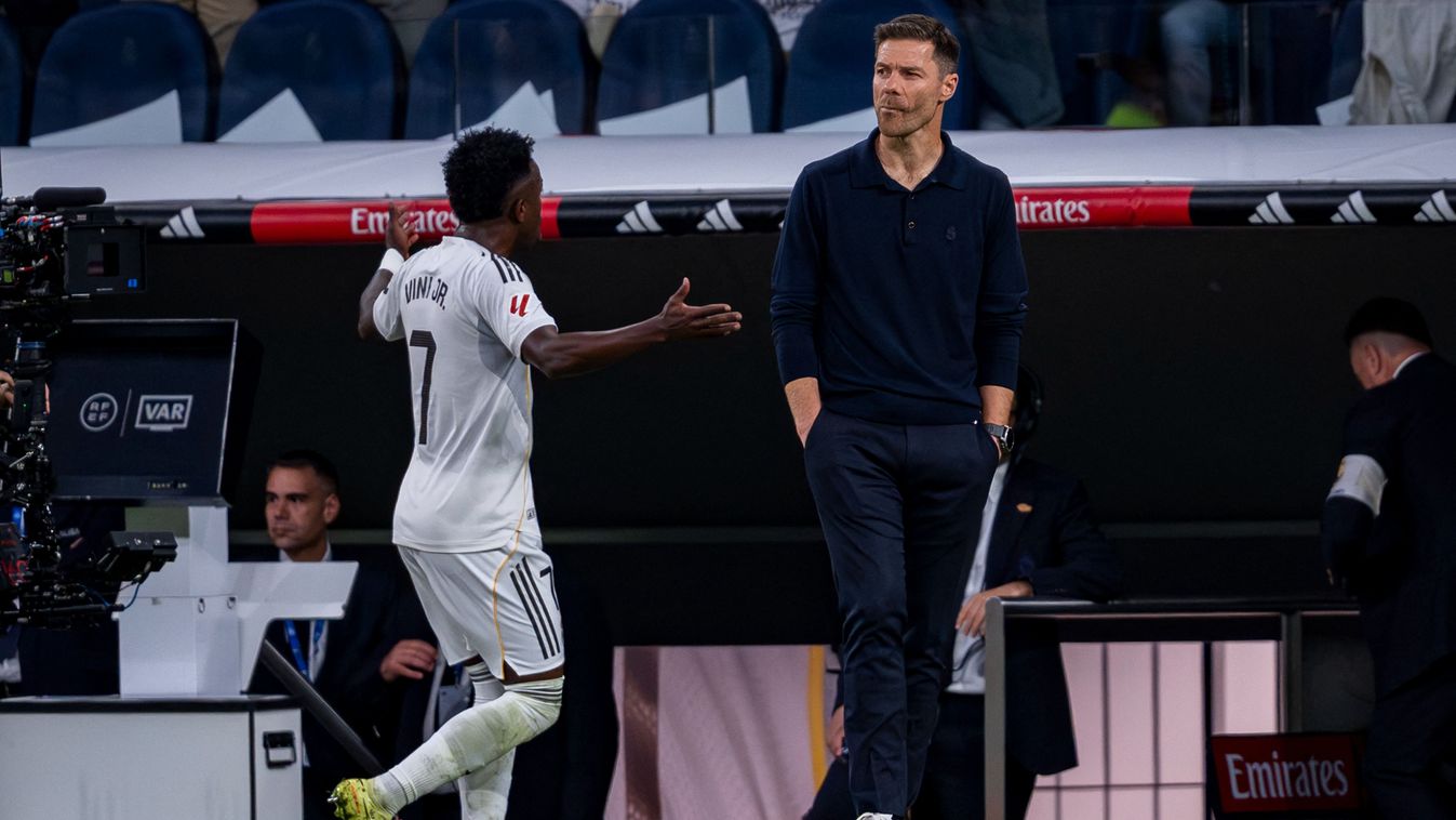 Vinícius Júniornak nem tetszett, hogy Xabi Alonso le merte őt cserélni
