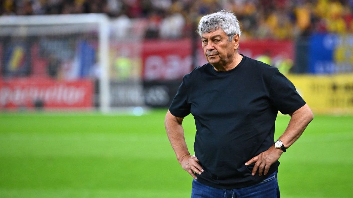 Mircea Lucescu, a román válogatott szövetségi kapitánya 