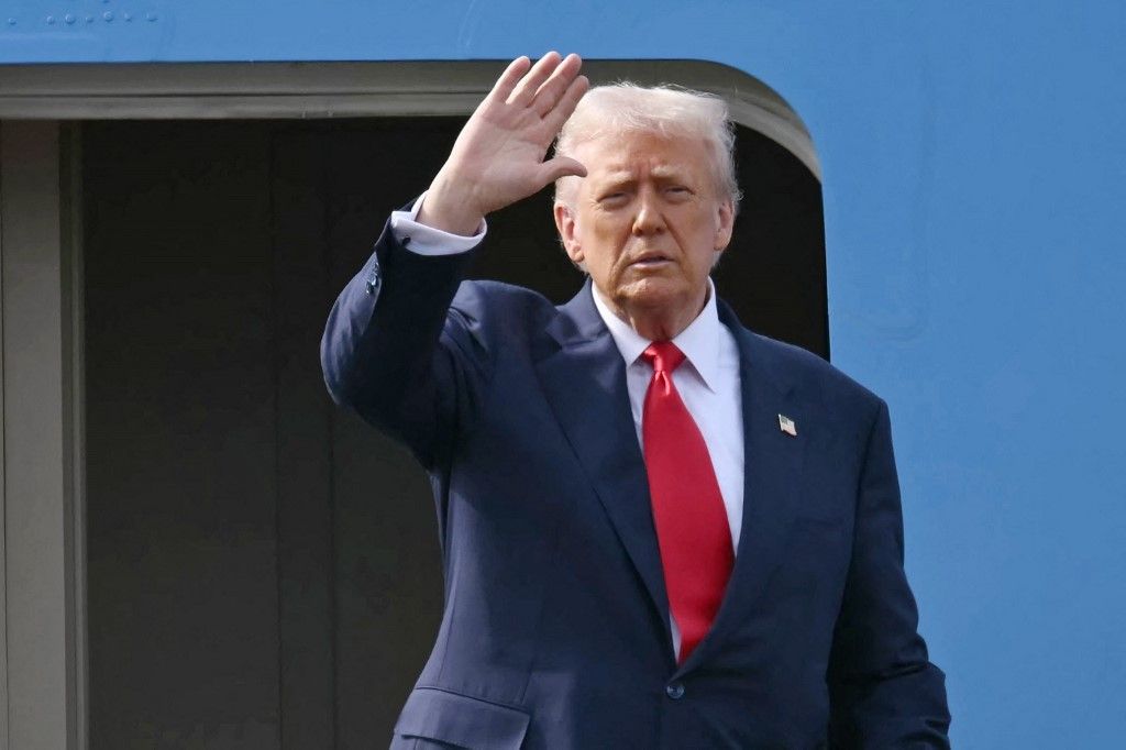 Donald Trump amerikai elnök (Fotó: AFP)