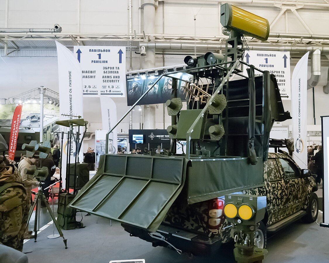 Ukrán gyártmányú Polonez-C UAV elektronikai hadviselési eszköz. (Forrás: Wikimedia Commons)
