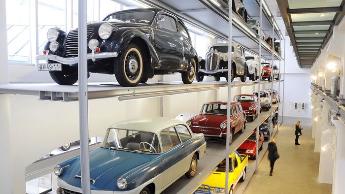 Gyári fotókon a Skoda Múzeum