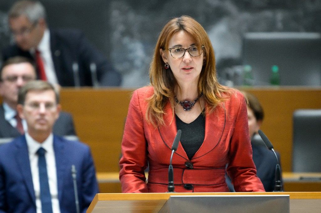 Andreja Katic szlovén miniszterelnök.