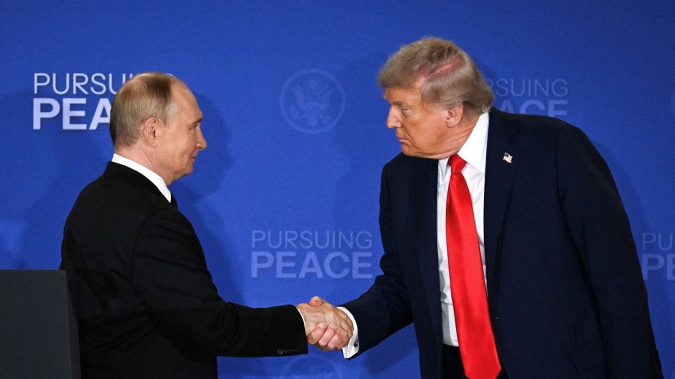Vlagyimir Putyin orosz és Donald Trump amerikai elnök (Fotó: AFP)