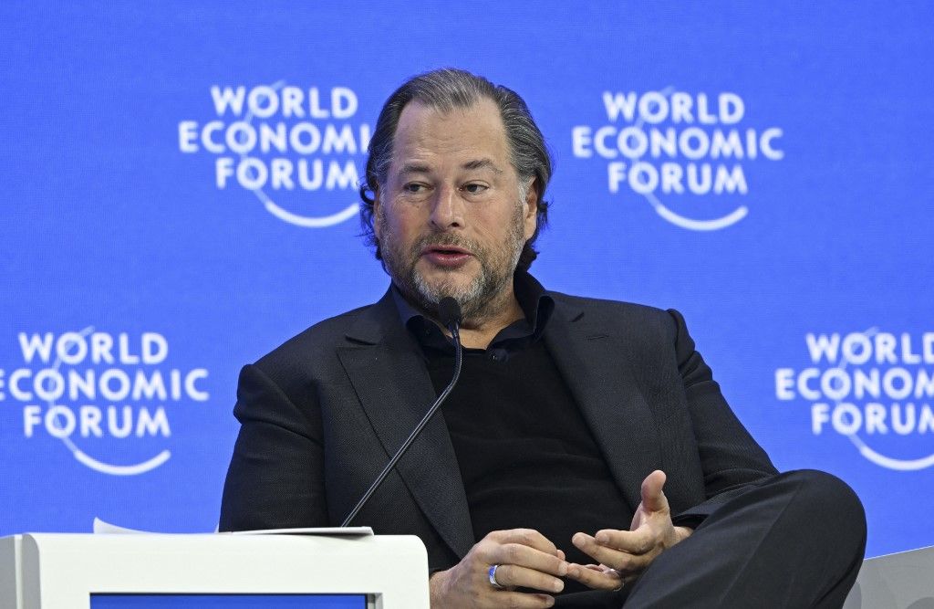  Marc Benioff támogatja Trumpot (Fotó: HALIL SAGIRKAYA / ANADOLU)