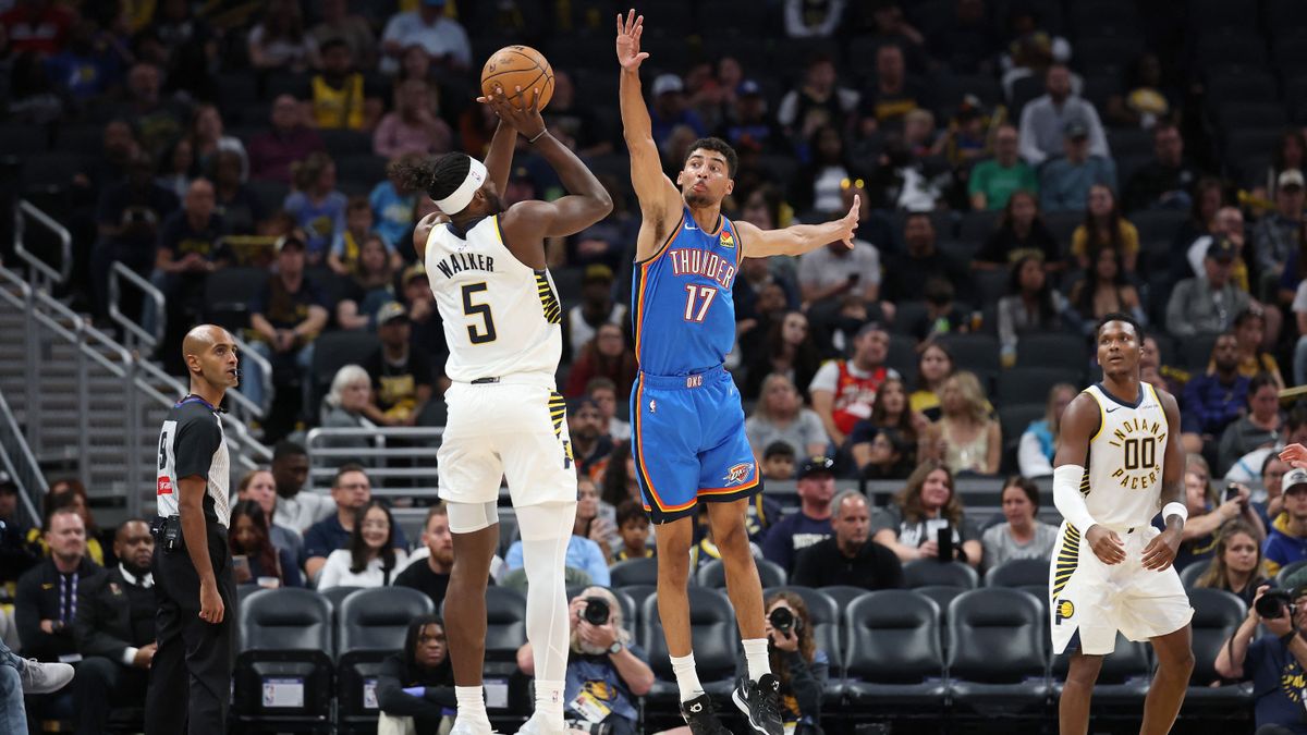 Óriási mérkőzésen kerekedett felül a tavalyi NBA-döntő legjobb csapatának bizonyuló Oklahoma City Thunder az Indiana otthonában.
