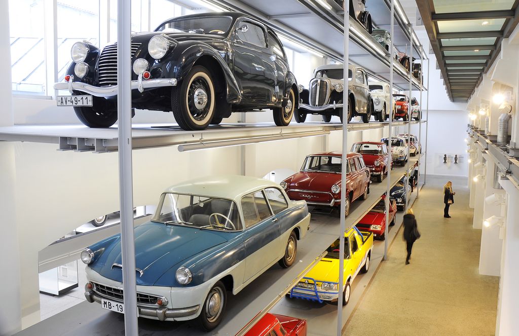 Gyári fotókon a Skoda Múzeum