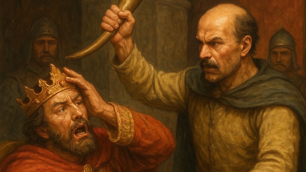 Lehel mondta: "Előttem jársz, és szolgám leszel a másvilágon."