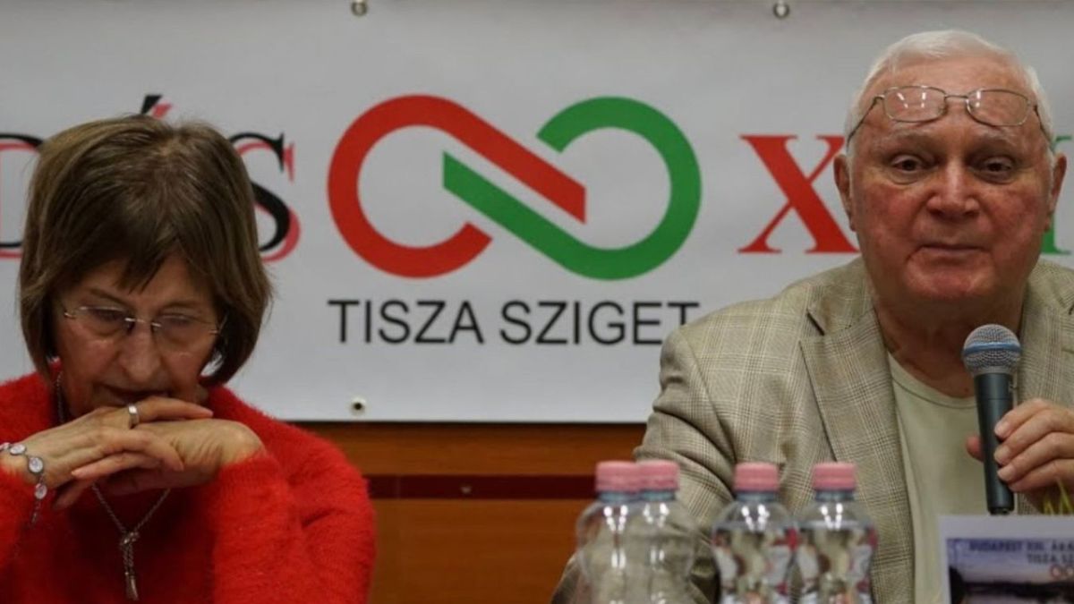 Petschnig Mária Zita közgazdász és Kéri László politológus (Forrás: Facebook)