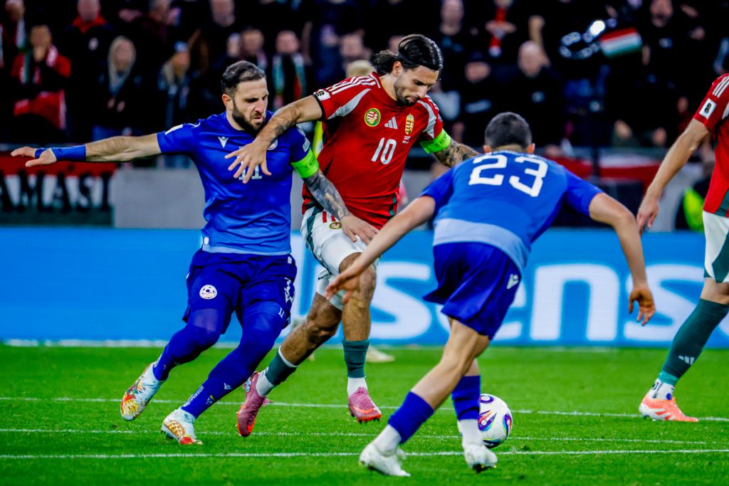 Magyarország - Örményország VB selejtező a Puskás Arénában, magyar válogatott mérkőzés,  Szoboszlai Dominik