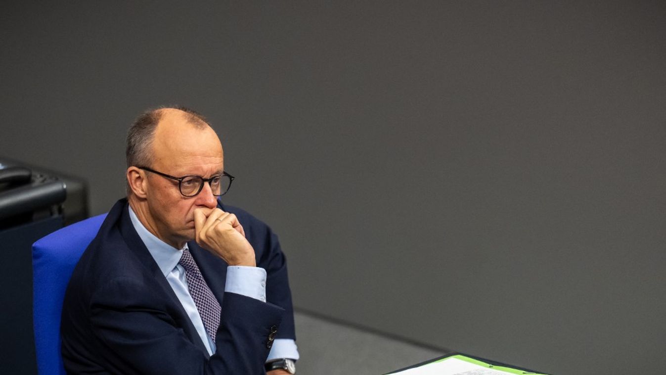 Friedrich Merz német kancellár (Fotó: AFP)