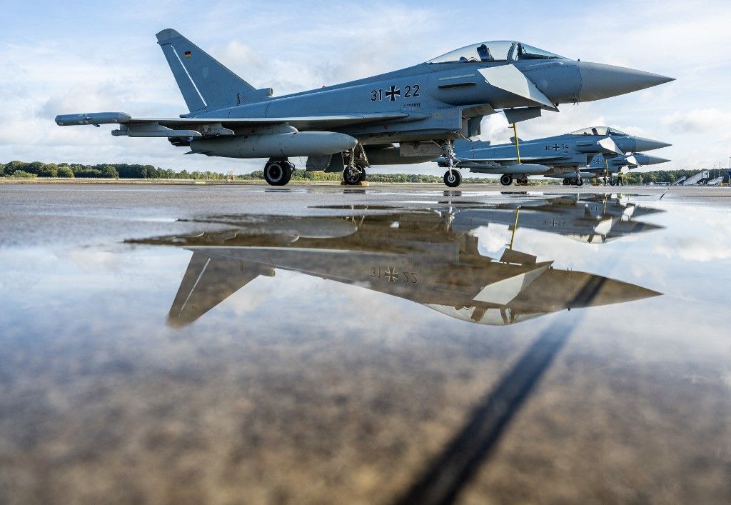 A NATO megtartja évi rendszeres atomfegyveres védelmi gyakorlatát (Fotó: GUIDO KIRCHNER / DPA)