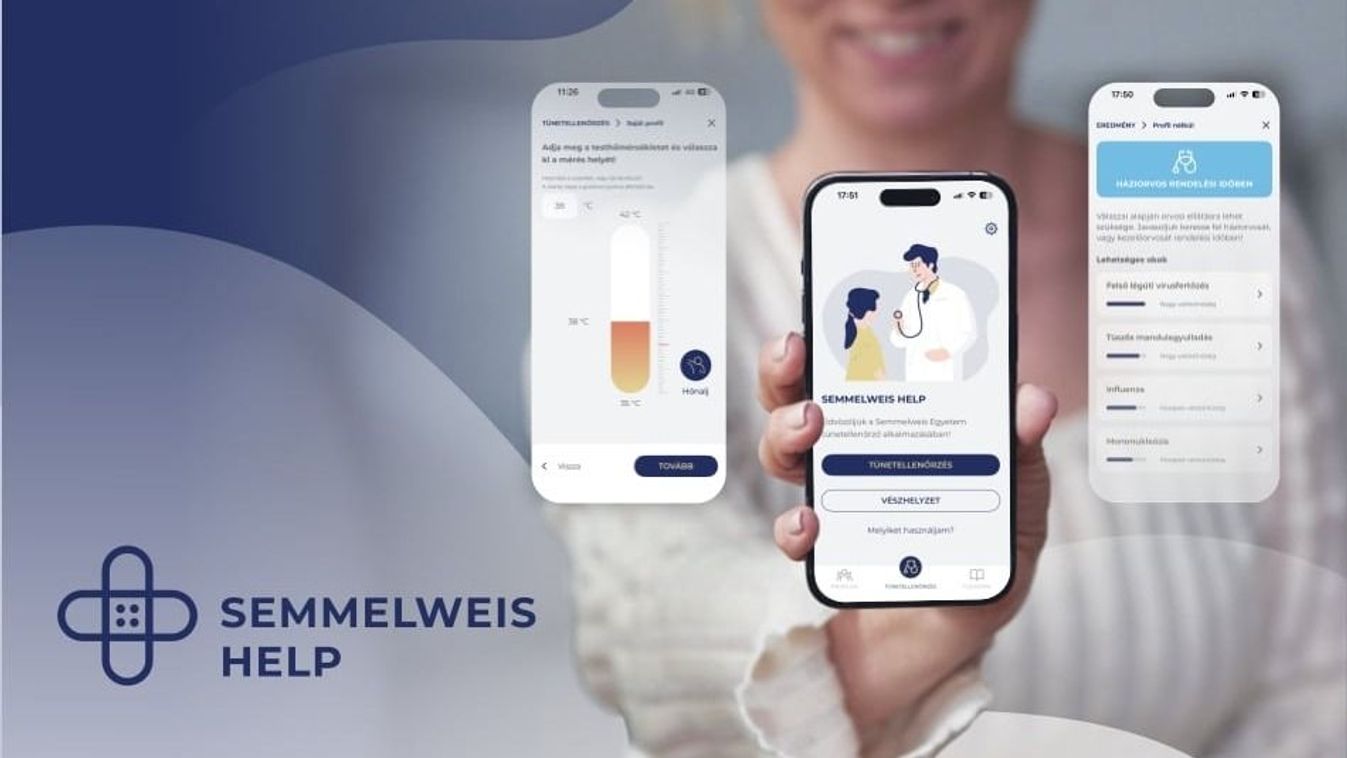 Az ingyenes Semmelweis HELP app, hogy mindig tudja, mit tegyen
