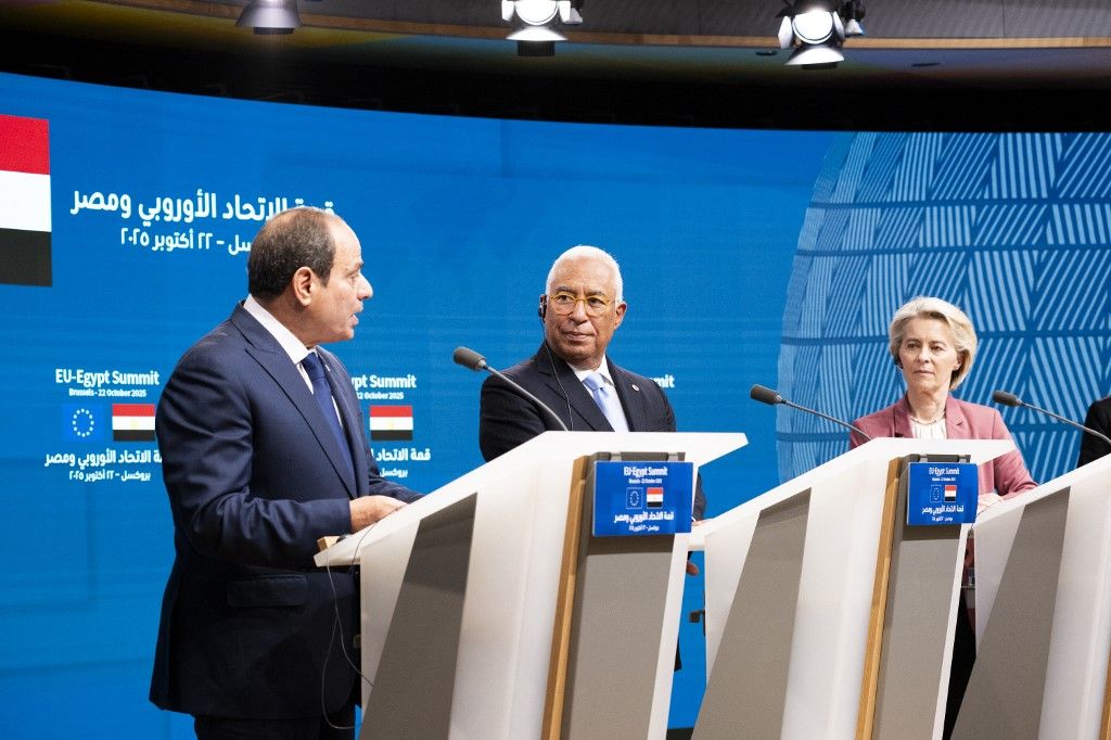 Az EU-csúcs után továbbra is kérdéses, honnan kap pénzt Ukrajna (Fotó: MAGALI COHEN / Hans Lucas)