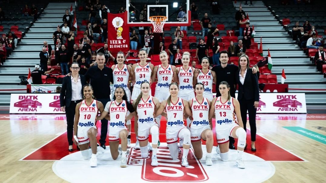 A Diósgyőr első hazai mérkőzését játszotta a női kosárlabda Euroligában.