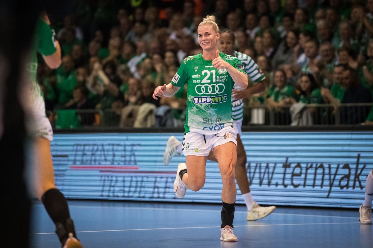 Veronica Kristiansen derűsen várja a debreceni vendégjátékot. Az elégtelen formában lévő FTC-nél viszont tartanak Podravka elleni meccstől