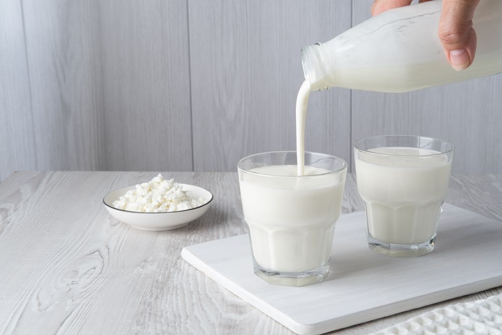 Már egy csésze kefir vagy dúsított növényi tej extra fehérjeforrás lehet