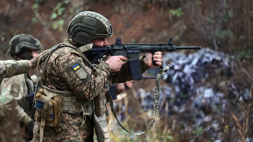 Ukrán különleges erőket ért támadás (Fotó: AFP)