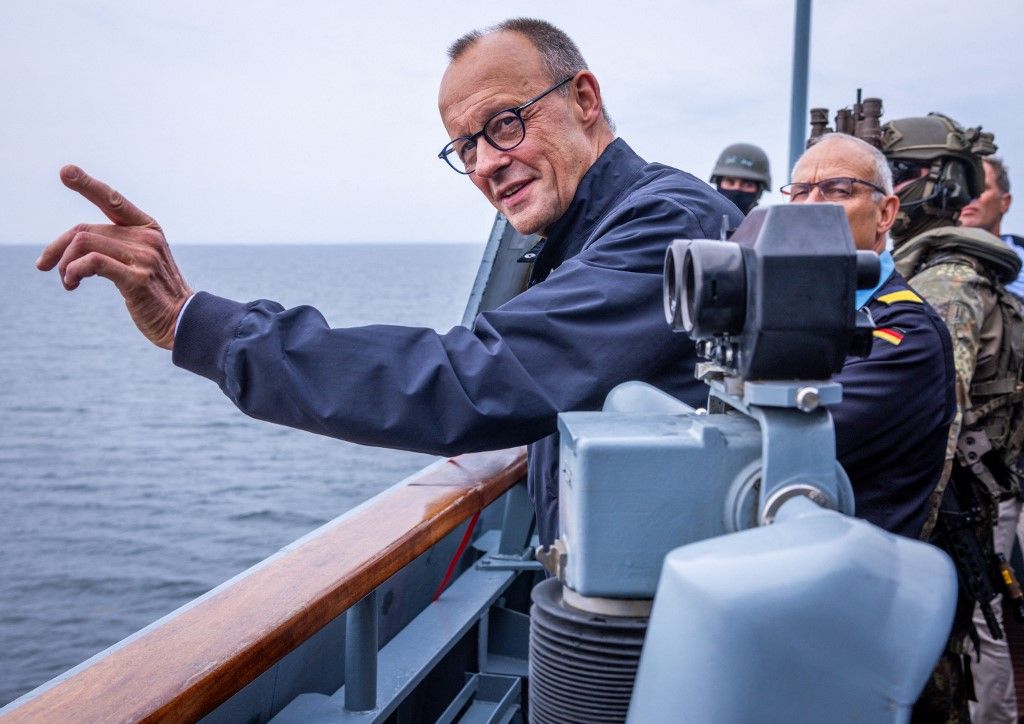 Friedrich Merz, Németország kancellárja (Fotó: AFP)